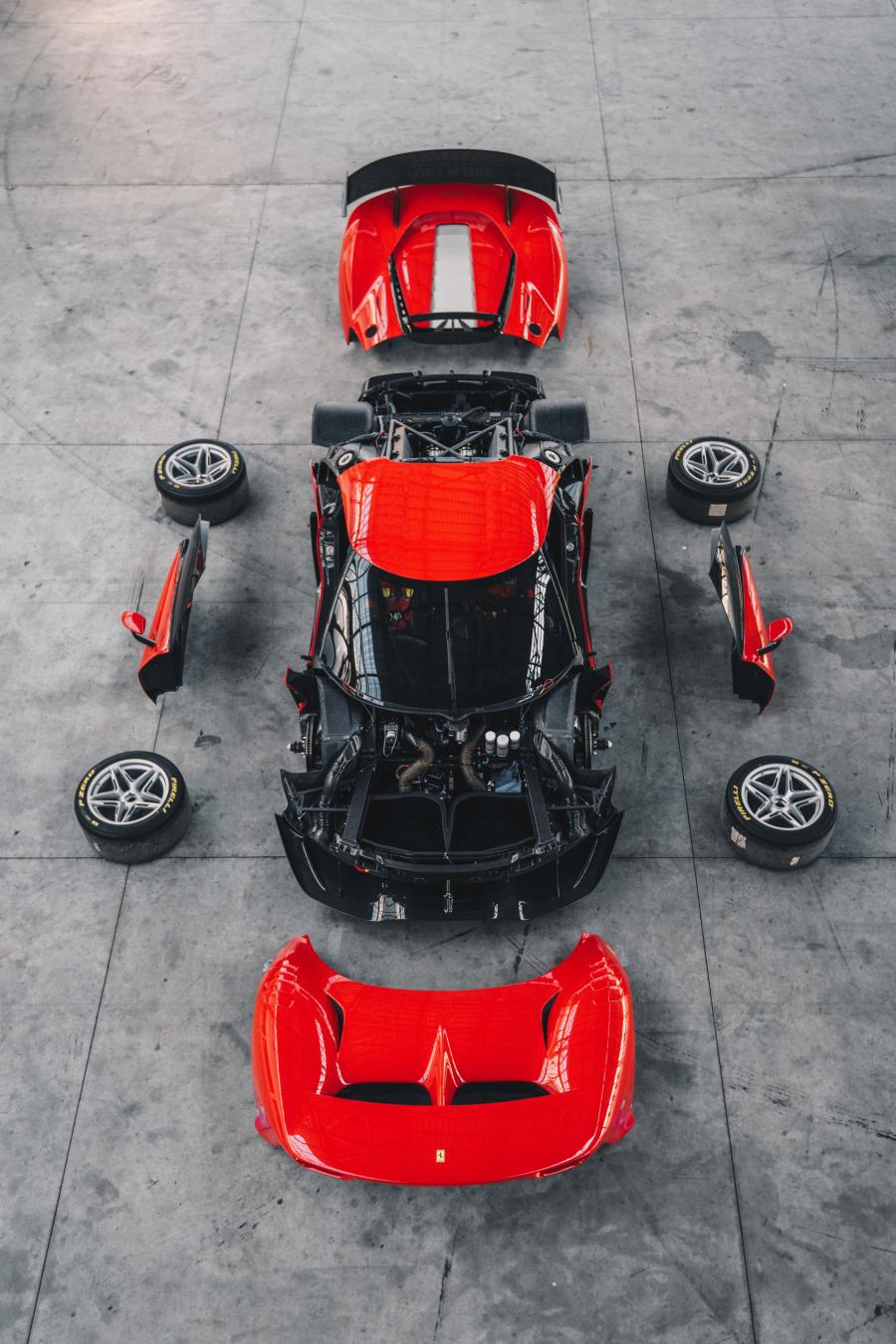 Детали создания Ferrari P80/C (4448) 2019 года  (фото 10 из 52)